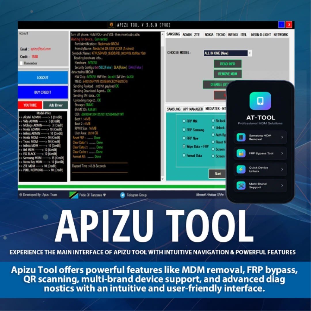 APIZU TOOL V4.4.3.0 2026